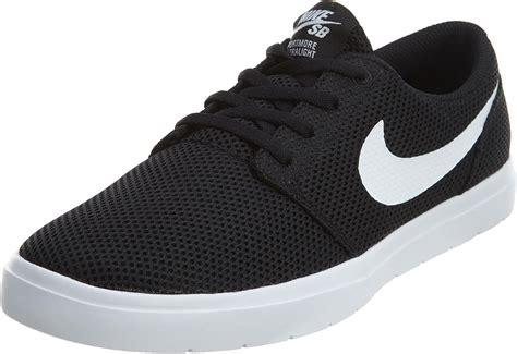 nike portmore weiß|NIKE SB Portmore II Ultralight Black & White Shoes.